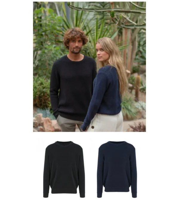 Ecologie by AWD EA062 Unisex Tarako Regen Crew Neck Sweater